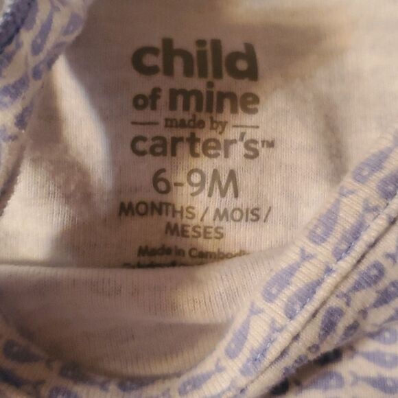 Two Carter's  Infant Girl's Sleeveless Bodysuit Size 6-9 Months - Picture 12 of 12